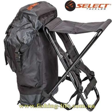 Рюкзак Select зі стільцем (70х50х30см.) чорний 18702479 фото