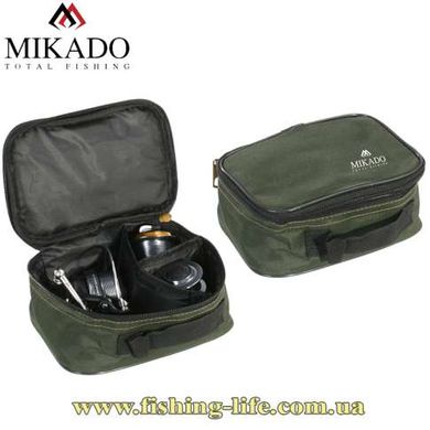 Сумка Mikado для котушок R003G (24x20x12см.) зелена UWJ-R003G фото