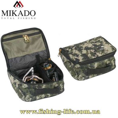 Сумка Mikado для котушок R003P (24x20x12см.) камуфляж UWJ-R003P фото