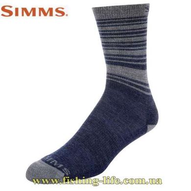 Носки Simms Merino Lightweight Hiker Sock Admiral Blue L 13146-404-40 фото