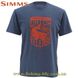 Футболка Simms Catch & Release Navy Heather (Размер-XXL) 11126-414-30 фото в 1