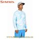 Блуза Simms SolarFlex Hoody Print Cloud Camo Blue (Размер-XXL) 12162-940-30 фото в 2