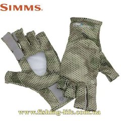 Перчатки Simms SunGlove Hex Camo Loden S 10489-377-20 фото