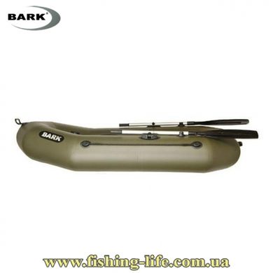 В-230D Надувная лодка Bark двухместная гребная, двигающиеся сиденья В-230D фото