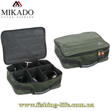 Сумка Mikado для катушек R004P (38x29x13см.) камуфляж UWJ-R004P фото