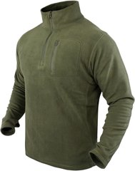 Кофта Condor-Clothing Quarter Zip Pullover. Olive drab (размер-L) 14325142 фото