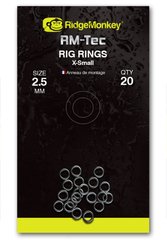 Колецо RidgeMonkey RM-Tec Rig Ring XS (уп. 20шт.) 91680241 фото