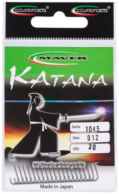 Крючок Maver Katana 1045A №08 (уп. 20шт.) 13003192 фото