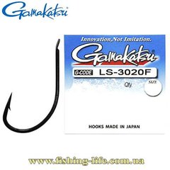 Гачок Gamakatsu LS-3020F N/L Black №6 (уп. 16шт.) 149001 006 фото