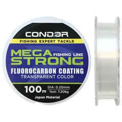 Волосінь Condor Megastrong Fluorocarbon Coating 100м. 0.18мм. 5.8кг. FC_100_18 фото