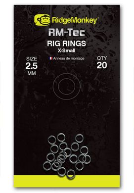 Колецо RidgeMonkey RM-Tec Rig Ring XS (уп. 20шт.) 91680241 фото