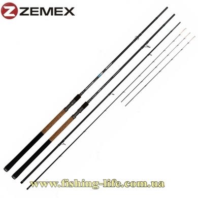 Фідерне вудлище Zemex Rampage River Feeder 12,4ft до 100гр. RE-0124-100 фото