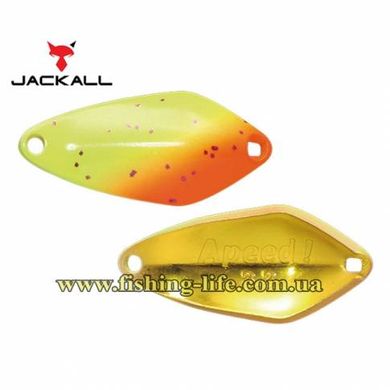 Блешня Jackall Apeed! 3.3 гр. 27.7 мм. 141 Ore Chartreuse Gold 16991487 фото