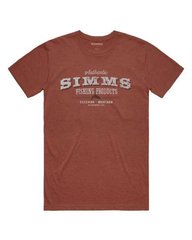 Футболка Simms Working Class T-Shirt Red Clay Heather (Размер-S) 13119-619-20 фото
