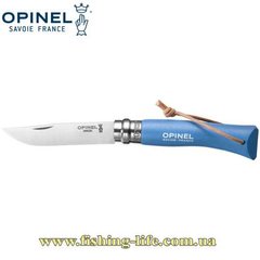 Нож Opinel №7 Inox Trekking лазурный 2046398 фото