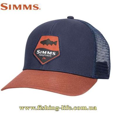 Кепка Simms Trout Patch Trucker Carbon 12839-003-00 фото