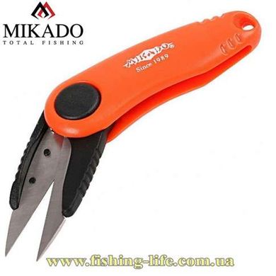 Ножиці для нитки Mikado AMN-105A складні колір оранжевий AMN-105A фото