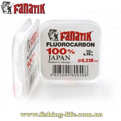 Флюорокарбон Fanatik 10м. (#1.0) 0.173мм 2.55кг. 43102-173 фото