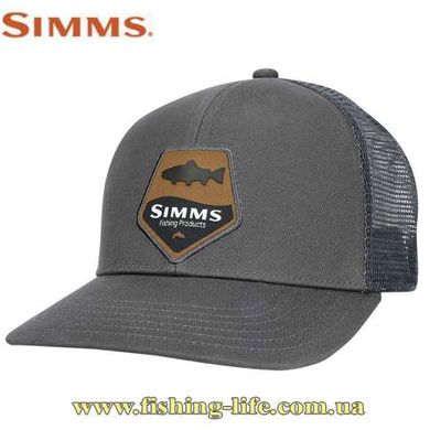 Кепка Simms Trout Patch Trucker Carbon 12839-003-00 фото