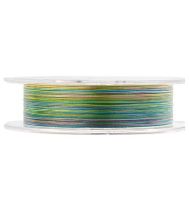 Шнур Major Craft Dangan Braid X4 150м. (Multicolor) #0.6/0.10мм. 12lb/4.8кг. 7727327 фото