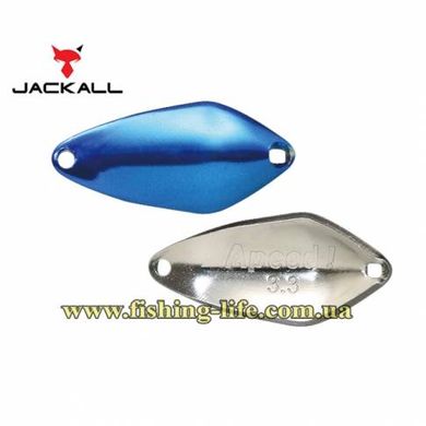 Блесна Jackall Apeed! 3.3 гр. 27.7 мм. 143 Blue Meta 16991489 фото