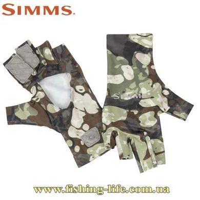 Перчатки Simms SolarFlex SunGlove Riparian Camo XL 12661-907-50 фото