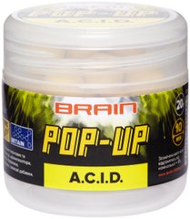 Бойли Brain Pop-Up F1 ø8мм. A.C.I.D (лимон) 20гр. 18580473 фото