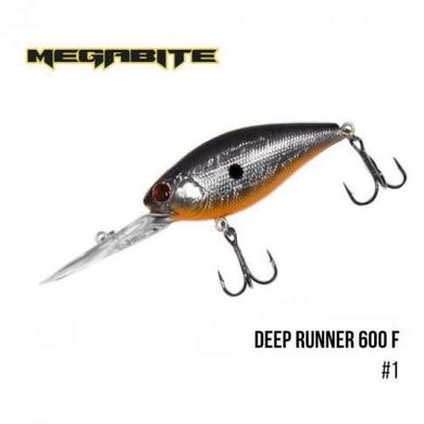 Воблер Megabite Deep Runner 600F (80мм. 28.7гр. 6.0м.) (цвет-1) FS0632790 фото