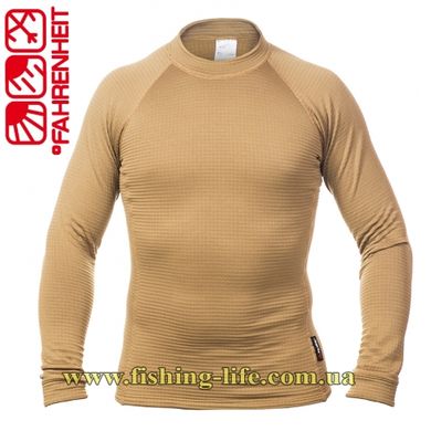 Блуза Fahrenheit Polartec Power GRID колір-койот (розмір-L) FAPGHWT07307L/R фото