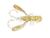 Силікон Bait Breath U30 Rush Craw 2.8" 143 Clear/Black Gold (уп. 7шт.) FS0003223 фото