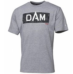 Футболка DAM Logo Tee Grey Melange (размер-XL) 64511 фото