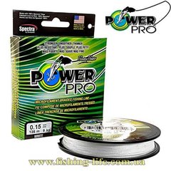Шнур Power Pro 135м. White 0.06мм. 6.5lb/3кг. 22669687 фото