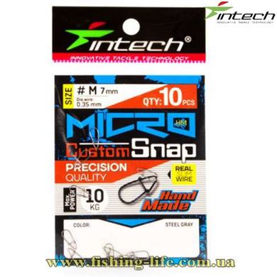 Застежка Intech Micro Custom Snap L 15кг. (уп. 10шт.) FS0629937 фото