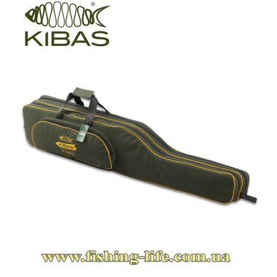 Чохол для вудилищ напівтвердий Kibas 130 см. 3х секц. Smart Line KS221 фото