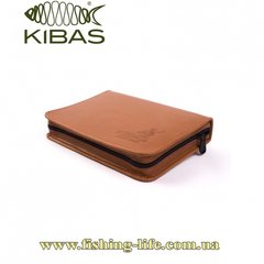 Гаманець для приманок Kibas коричневий розмір L (еко-шкіра) KS5005 фото