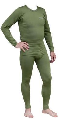 Термобелье мужское Tramp Warm Soft оливковый комплект (футболка+кальсоны) TRUM-019 L-XL TRUM-019-Olive-L-XL фото