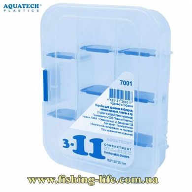 Коробка Aquatech 7001 3-11 ячеек 16970016 фото
