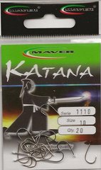 Крючок Maver Katana 1115A №08 (уп. 20шт.) 13003212 фото