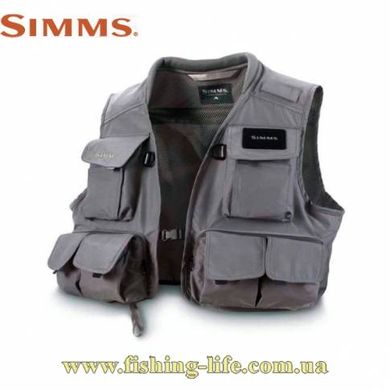 Жилет Simms Freestone Vest (розмір-M) Gunmetal (темно-сірий) SI VFV1093730 M фото