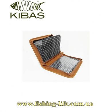 Гаманець для приманок Kibas коричневий розмір М (еко-шкіра) KS5003 фото