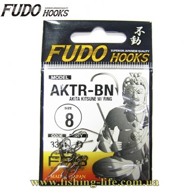Крючки Fudo Akita Kitsune BN #8 (уп. 17шт.) FHBN33018 фото