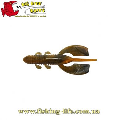 Силікон Big Bite Baits YoDaddy 3" Craw Orng Swirl (уп.10шт.) 18380021 фото