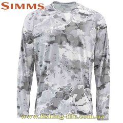 Блуза Simms SolarFlex Crewneck Prints Cloud Camo Grey (Розмір-L) 12727-069-40 фото