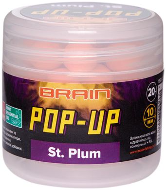 Бойлы Brain Pop-Up F1 ø10мм. St. Plum (слива) 20гр. 18580211 фото