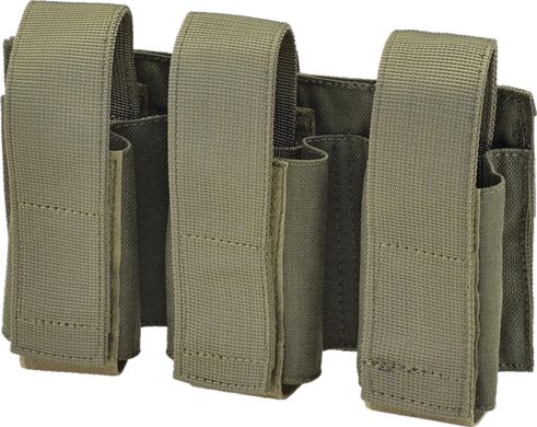 Подсумок Defcon 5 Triple 40mm Grenade Pouch 3 гранаты ц:od green 14220297 фото