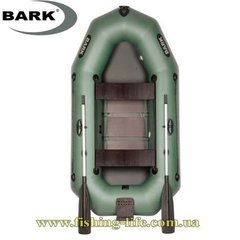 В-250ND Надувная лодка Bark двухместная с навесным транцем, двигающиеся сиденья В-250ND фото