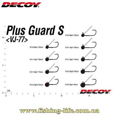 Джиг головка Decoy VJ-77 Plus Guard S #2-0.9гр. (4шт.) 15620560 фото