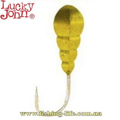 Мормишка Lucky John Личинка багатогранник з кемб. 5мм 1.7гр. 8247K050-G (уп. 5шт.) 8247K050-G фото