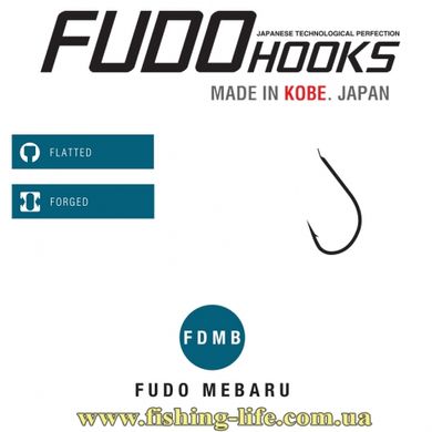 Крючки Fudo Mebaru BN #18 (уп. 17шт.) FHBN670118 фото