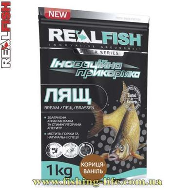 Підгодовування Real Fish Ліщ кориця-ваніль 1.0кг. RF_0009 фото